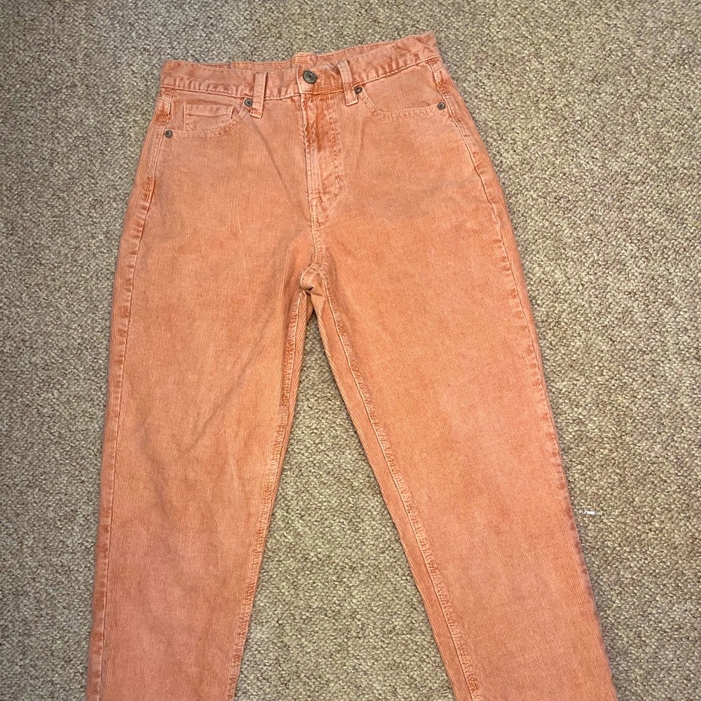 American Eagle Rose Corduroy Jean